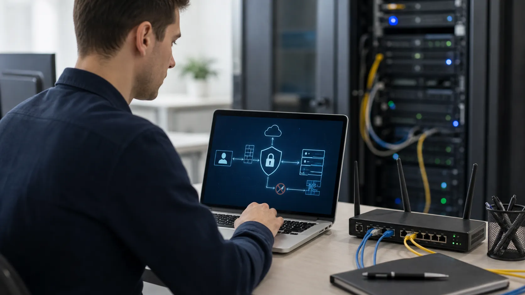 Защита RDP и 1С через корпоративный VPN